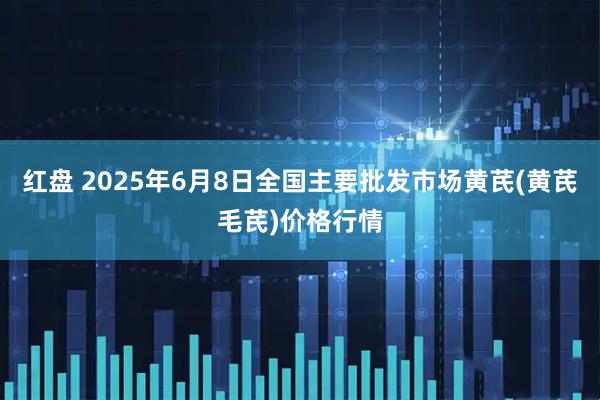 红盘 2025年6月8日全国主要批发市场黄芪(黄芪毛芪)价格行情